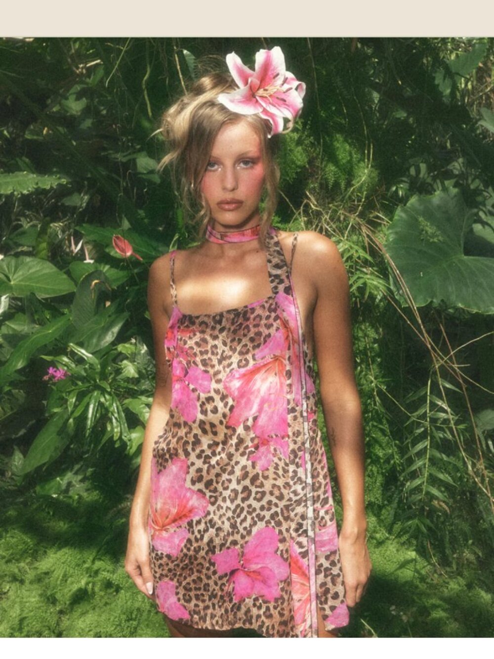 Made You Wink Into Gaia Dress